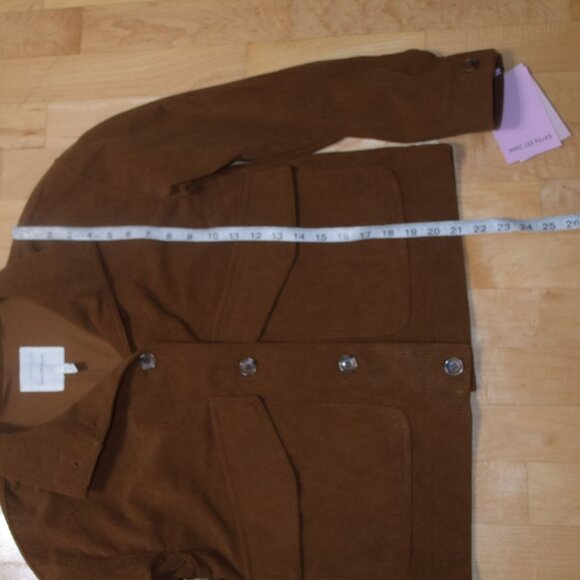 New! Anthropologie Women's XS Avec Les Filles Women's Corduroy Oversized Shacket - Picture 5 of 6